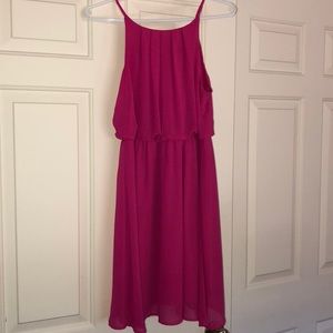 Fuchsia dress worn once
